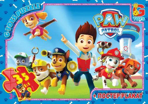 

Пазлы "Щенячий патруль", 35 эл