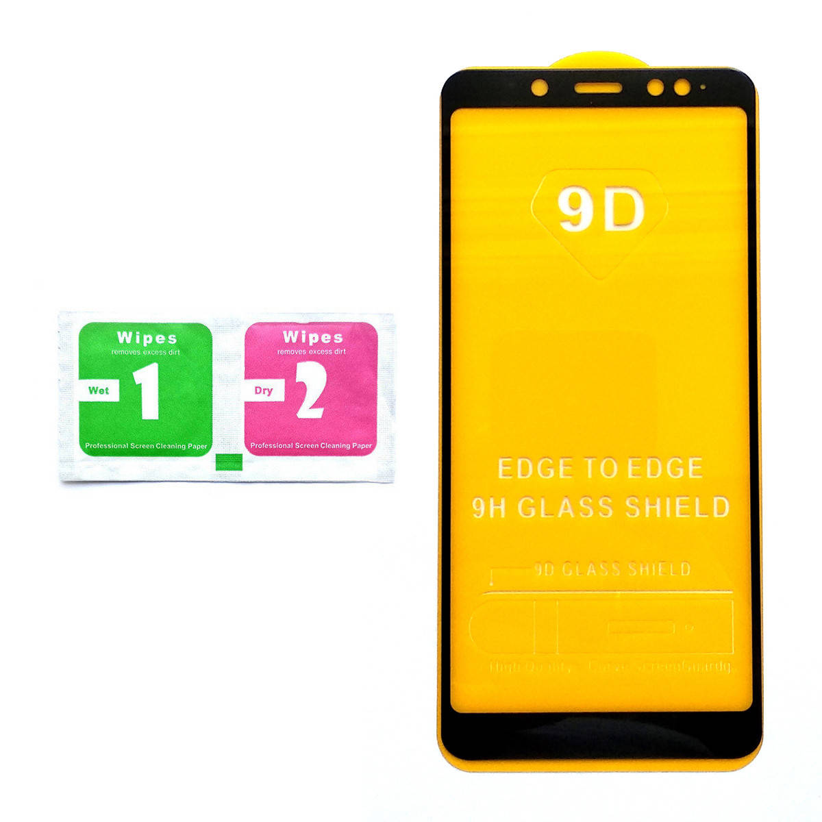 

Защитное стекло Xiaomi Redmi Note 5 \ Защитное стекло Ксиаоми Редми Нот 5 (полная поклейка на весь экран ), Черный