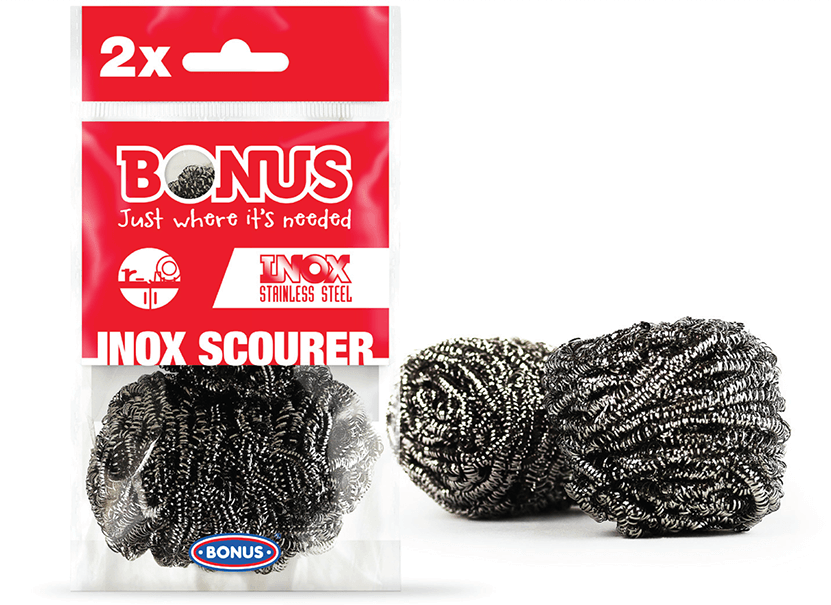 

Скребок металический спиральный Bonus B088 Inox Scourer 2шт