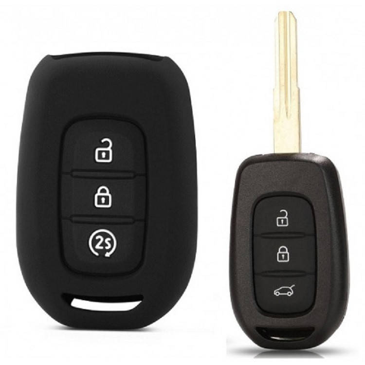 

Renault Силиконовый чехол для ключа KC13, Черный