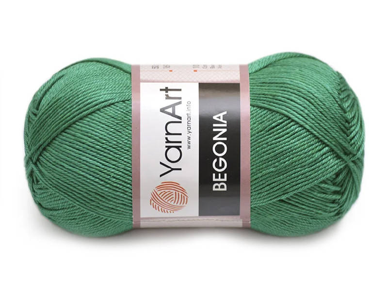 

YarnArt Begonia, Изумруд №6334