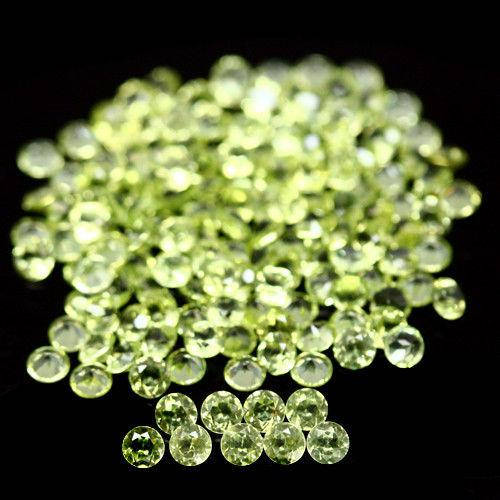 

Натуральный Перидот круг 2.5мм 0.07ct, Зелёный