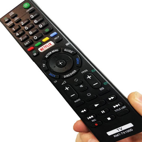 

Пульт для телевизора sony rmt-tx100d netflix, Черный