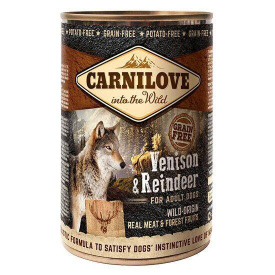 

Carnilove Venison & Reindeer 400 г (оленина) паштет для собак