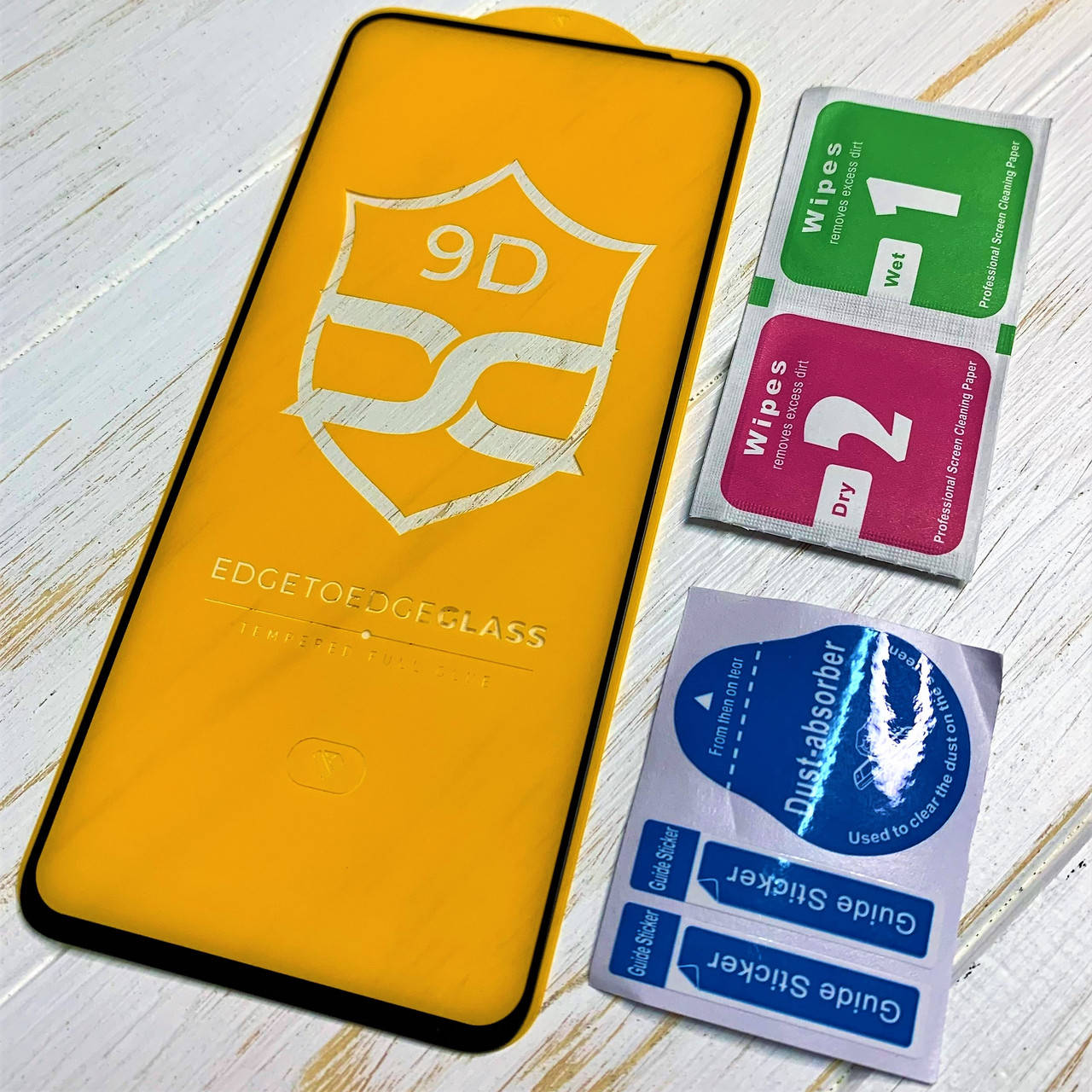 

Защитное стекло для OPPO A54 9D чёрное, Прозрачный