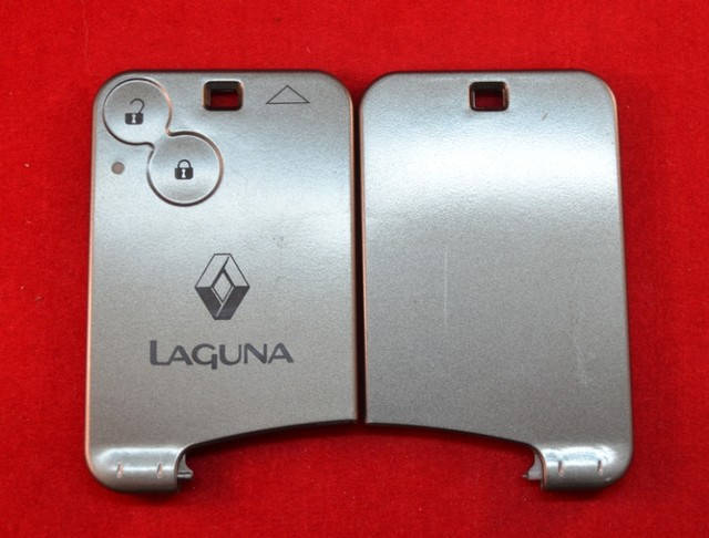 

Карта ключ Renault Laguna 2 кнопки, корпус