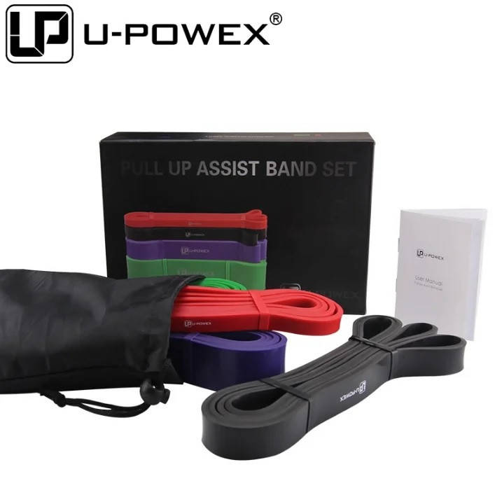 

Петли для Фитнеса U-powex комплект из 4 штук Power Band. Фитнес Петли для подтягивания