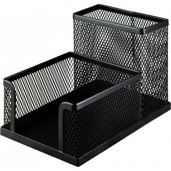 

Прибор настольный 100x150x90 мм металлический Buromax ВМ.6242-01 черный
