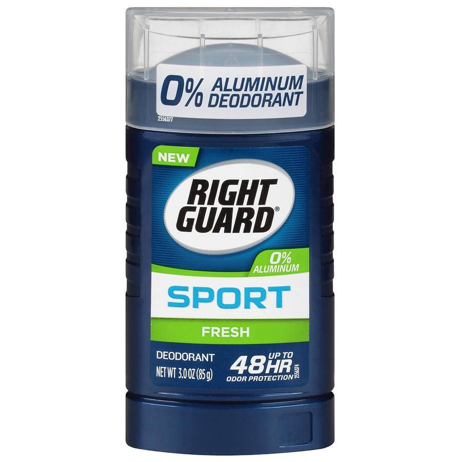

Мужской дезодорант без солей алюминия Right Guard Sport Aluminum-Free Deodorant Invisible Solid Stick 85 г