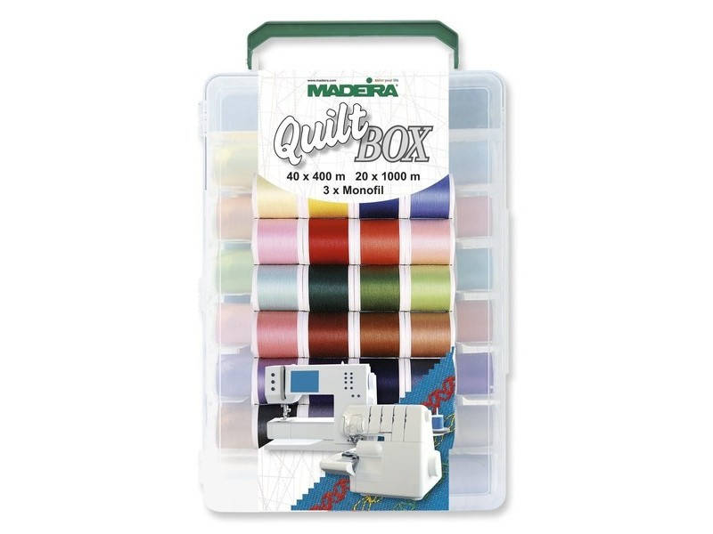 

Коробка Quilt Box с набором ниток MADEIRA Aerofil