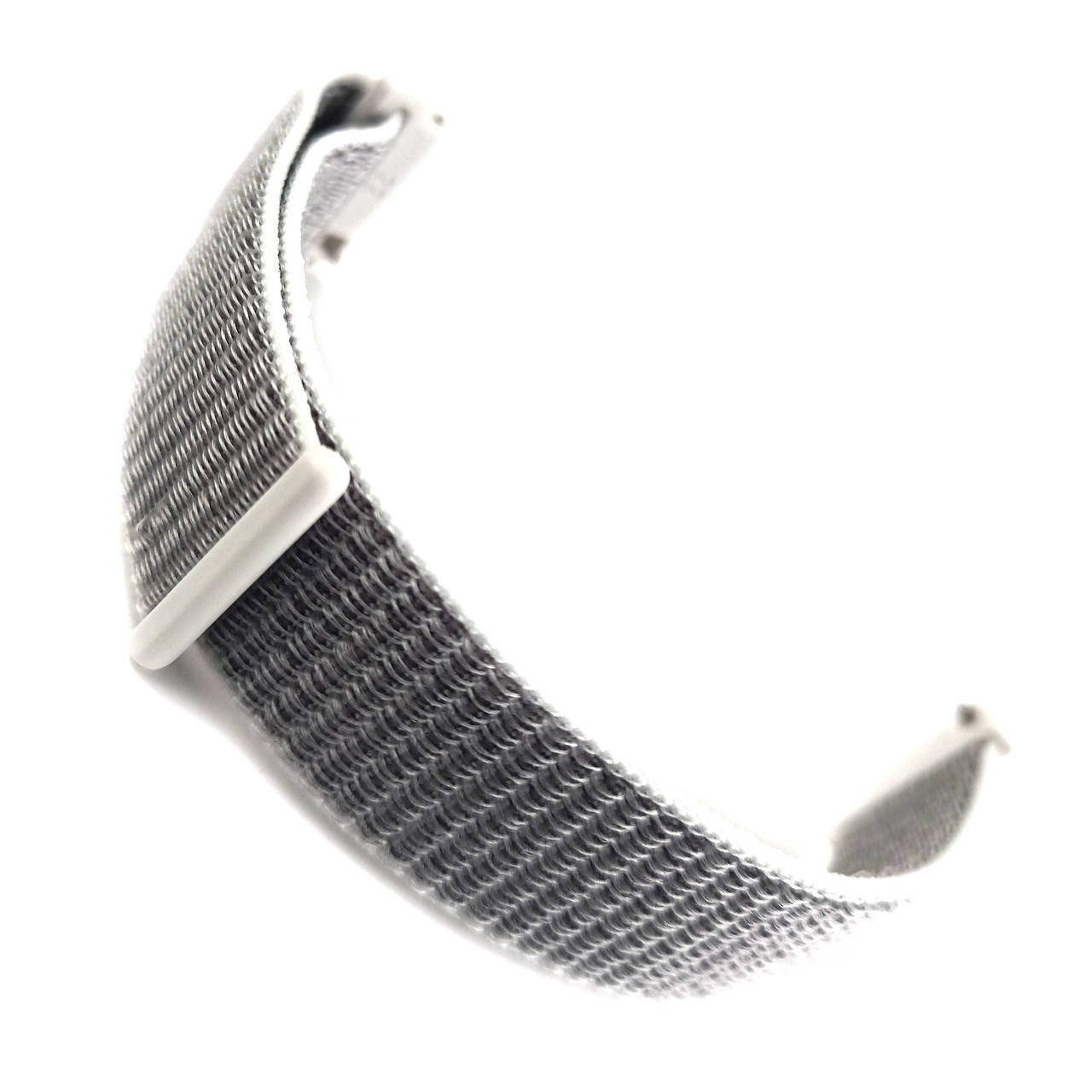 

Ремешок Bonchic Nylon для Xiaomi Amazfit Bip/ Bip Lite/ GTR 42mm/GTS/ TicWatch S2/ TicWatch E Gray-White