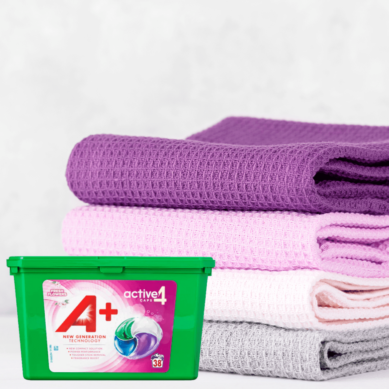

Капсулы для стирки Ariel А+ 4в1 Fresh Flowers, 38 шт