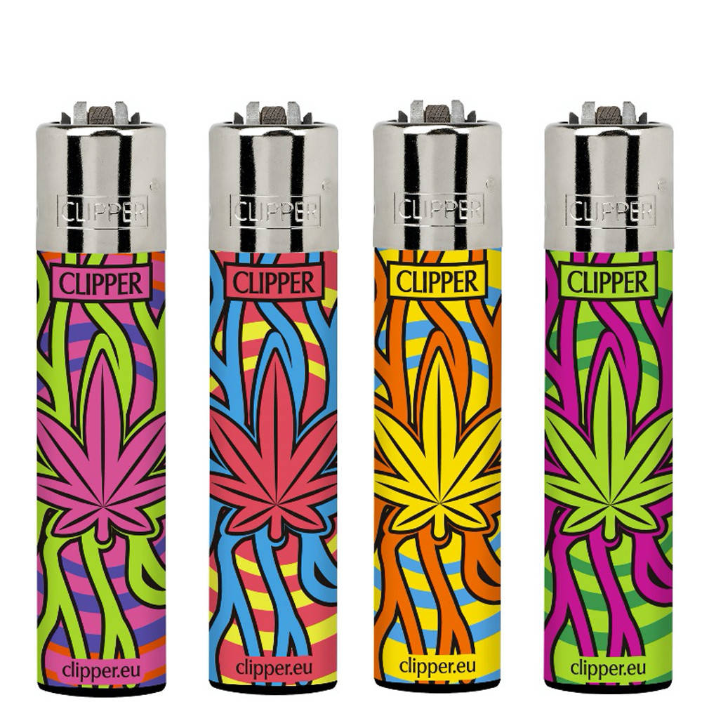 

Зажигалка Clipper Lighters Коллеция Leaves Shock, Разные цвета