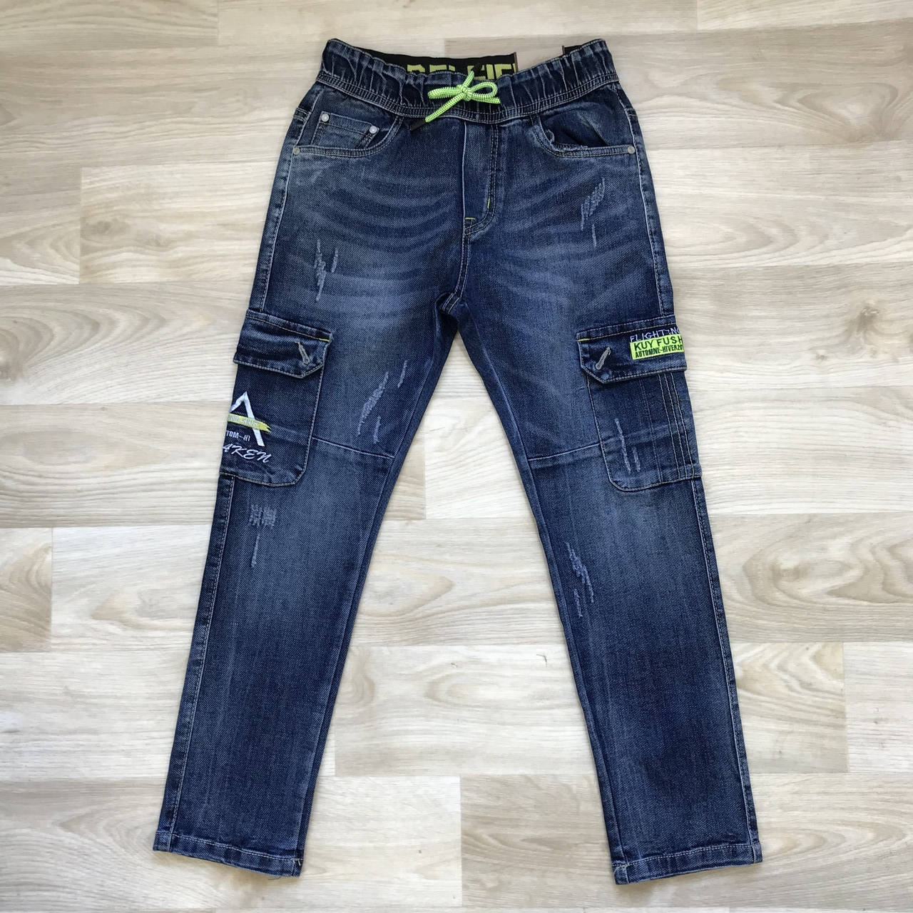 

Синие подростковые джинсы для мальчика 134-164см. Венгрия - Ke Yi Qi