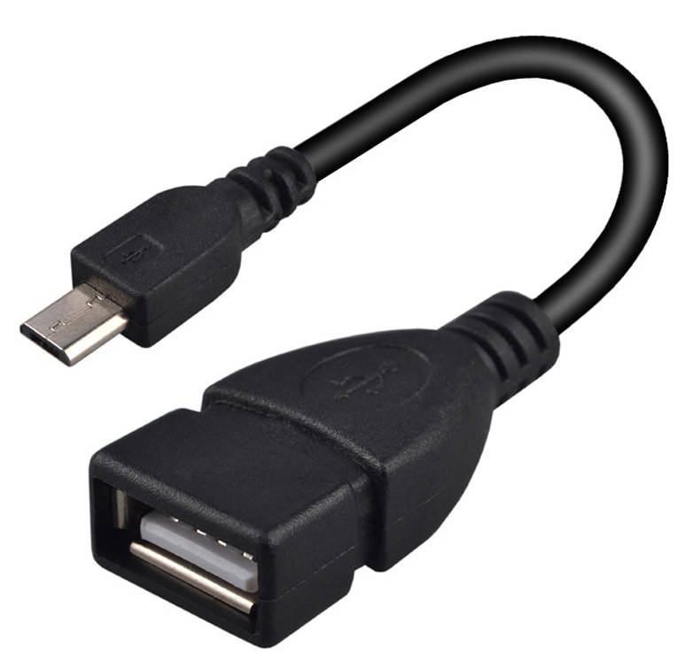 

Кабель micro USB - USB OTG CA-157 Black (4755), Черный