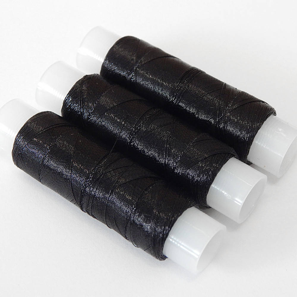 

Нитки люрекс ЛР40 металлизированные для вышивки №919 черный