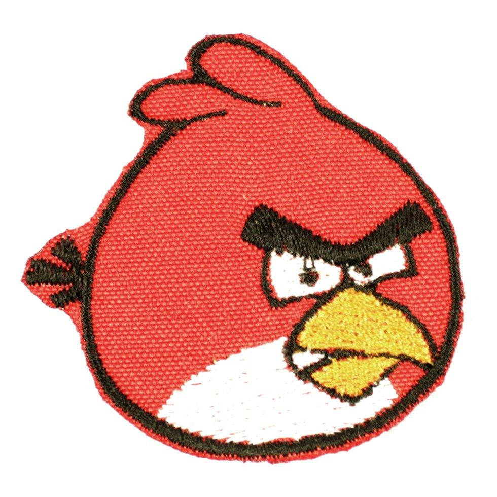 

Wotan шеврон AngryBirds "Злая птичка - красная" 5,5х6 см