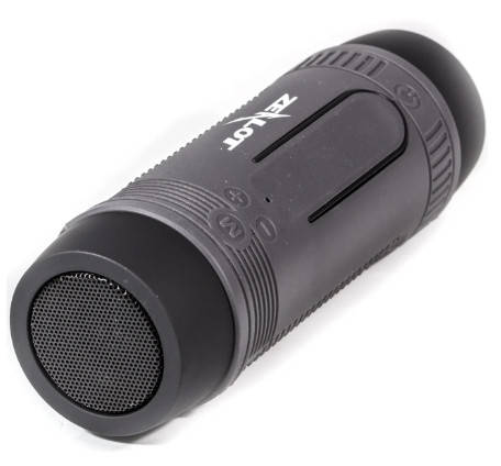 

Портативная Bluetooth вело колонка Zealot S1 Фонарик Радио (Серый)