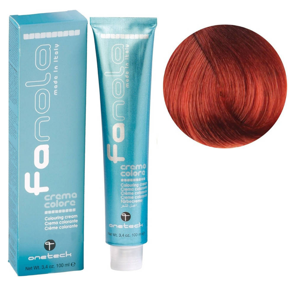 

Крем-краска для волос Fanola №6/46 Dark blonde intense copper red 100 мл (3006Qu)