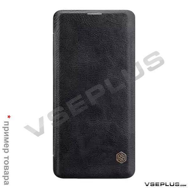 

Чехол (книжка) Samsung G975 Galaxy S10 Plus, Nillkin Qin leather case, черный