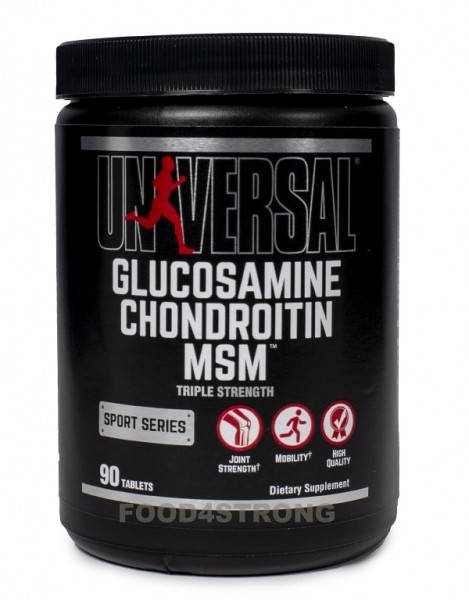 

Спортивна добавка Universal Nutrition Glucosamine Chondroitin MSM 90 tabs