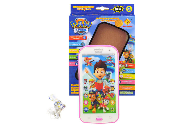 

Телефон Смартфон детский Щенячий патруль Paw Patrol JD-0883F2
