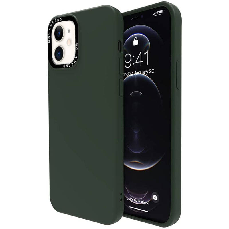

Чехол-накладка Silicone Molan Cano SF Jelly MIXXI для Apple iPhone 13 (green), Зелёный