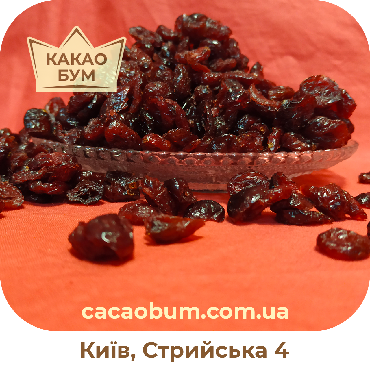 

Клюква сушена 500 г США