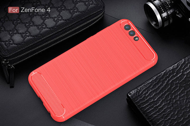 

TPU чехол накладка Urban для Asus Zenfone 4 ZE554KL (4 цвета) красный