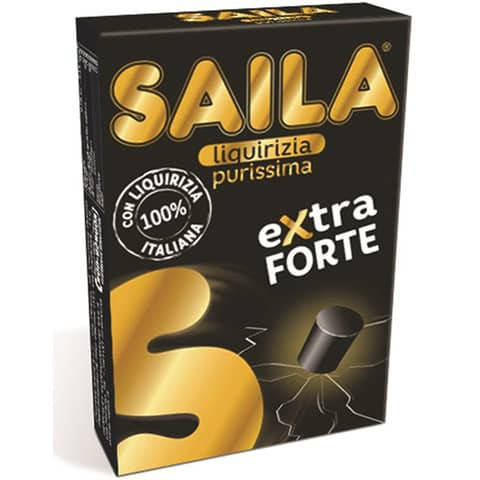 

Лакричные конфеты Saila Liquiriza Lakritz Purissima Extra Forte 36g