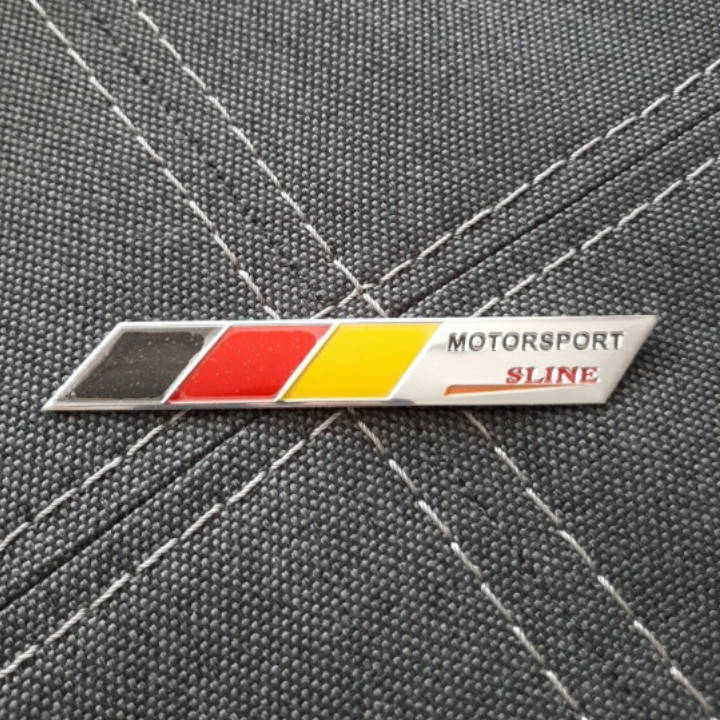 

Наклейка/ Шильдик/ Емблема на авто Motorsport 98×13 мм.