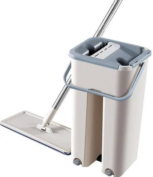 

Швабра с ведром и самоотжимом Триумф ГОЛУБОЙ scratch cleaning