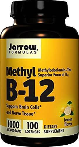 

Jarrow Formulas Methyl B-12 1000 mcg 100 пастилок со вкусом лимона