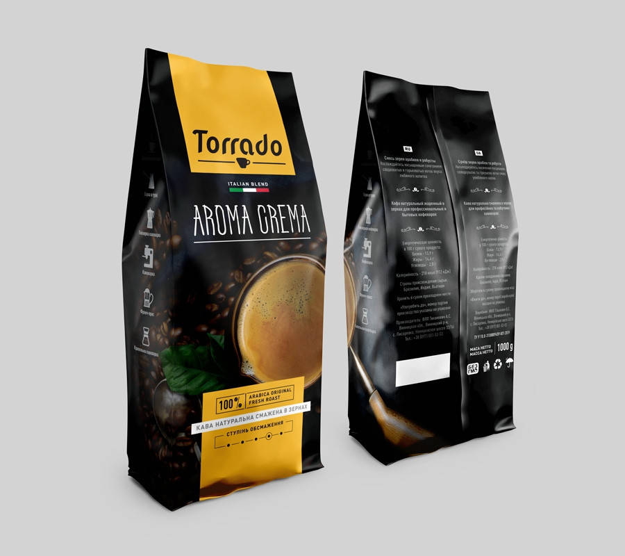 

Кофе в зернах Torrado