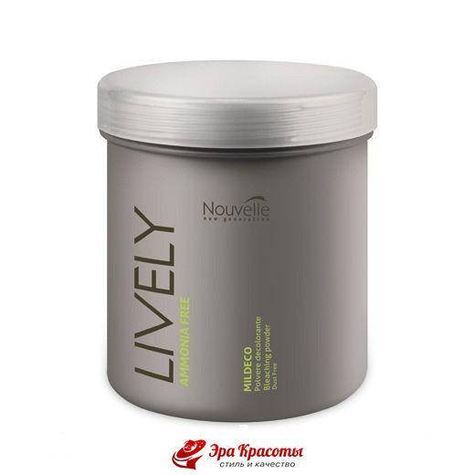 

Осветляющая пудра для волос без аммиака Nouvelle Lively Bleaching Powder Ammonia Free, 500 мл