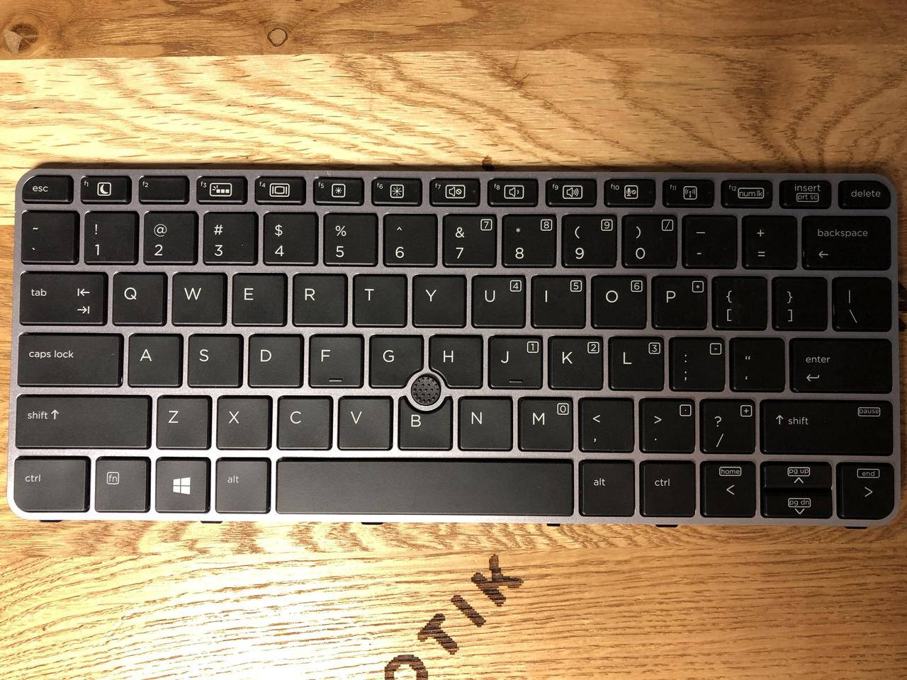 

Клавиатура для ноутбука HP EliteBook 820 G3/G4 826630-001 USA ОРИГИНАЛ (підсвітка клавіатури), Черный