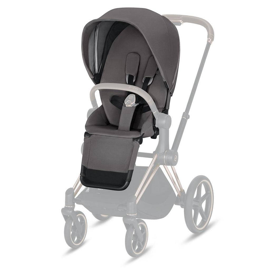 

Чехол тканевый для прогулочного блока Cybex Priam Soho Grey mid grey, Серый