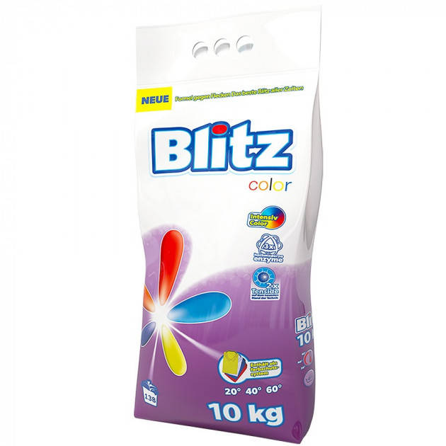 

Стиральный порошок Blitz Color для цветных тканей 10 кг