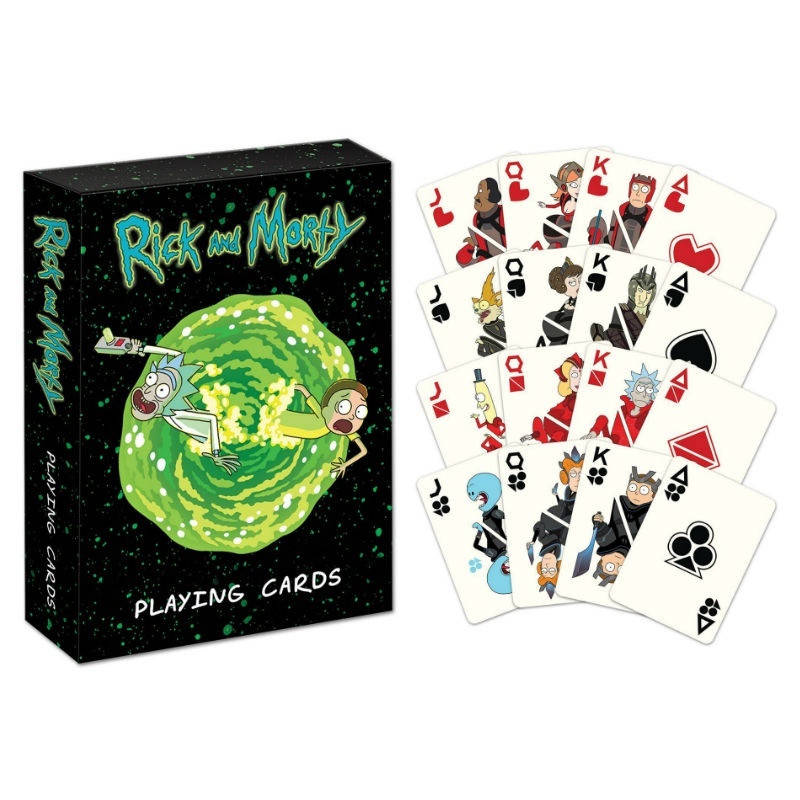 

Игральные карты Rick and Morty "Рик и Морти", колода 54 шт.