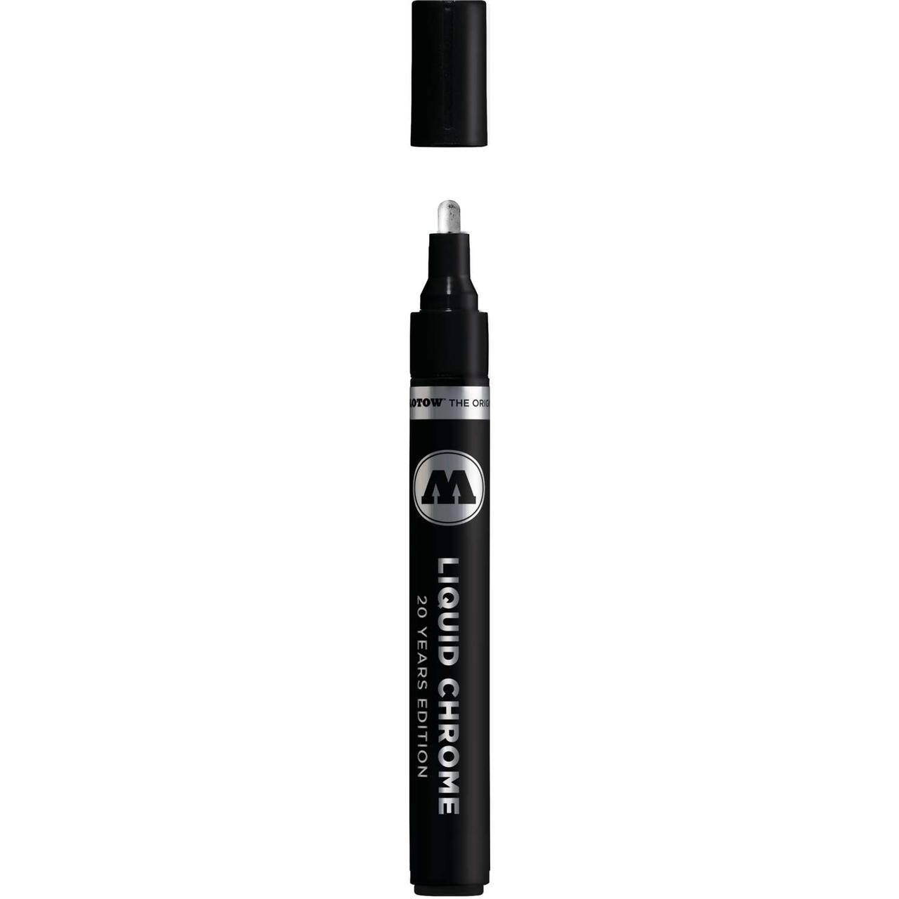 

Маркер Molotow Luquid Chrome (Эффект зеркала) 4mm, Серебро