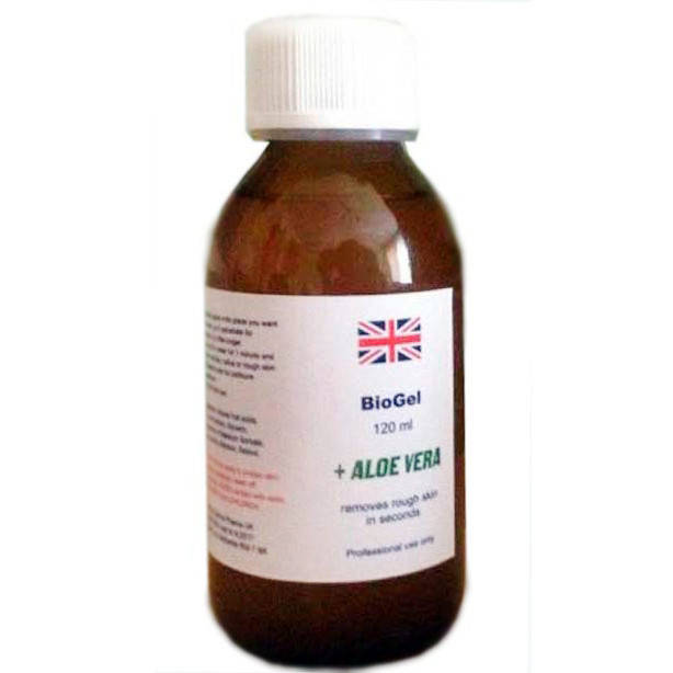 

Биогель ремувер с алое 120 мл Великобритания для маникюра и педикюра