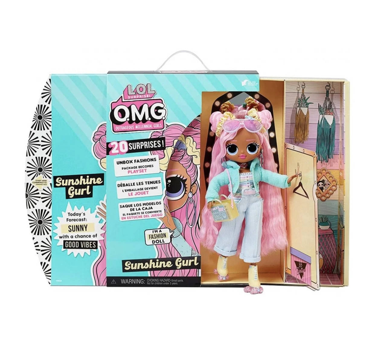 

Кукла Лол ОМГ Солнечная Леди LOL Surprise OMG Sunshine Gurl Fashion Doll