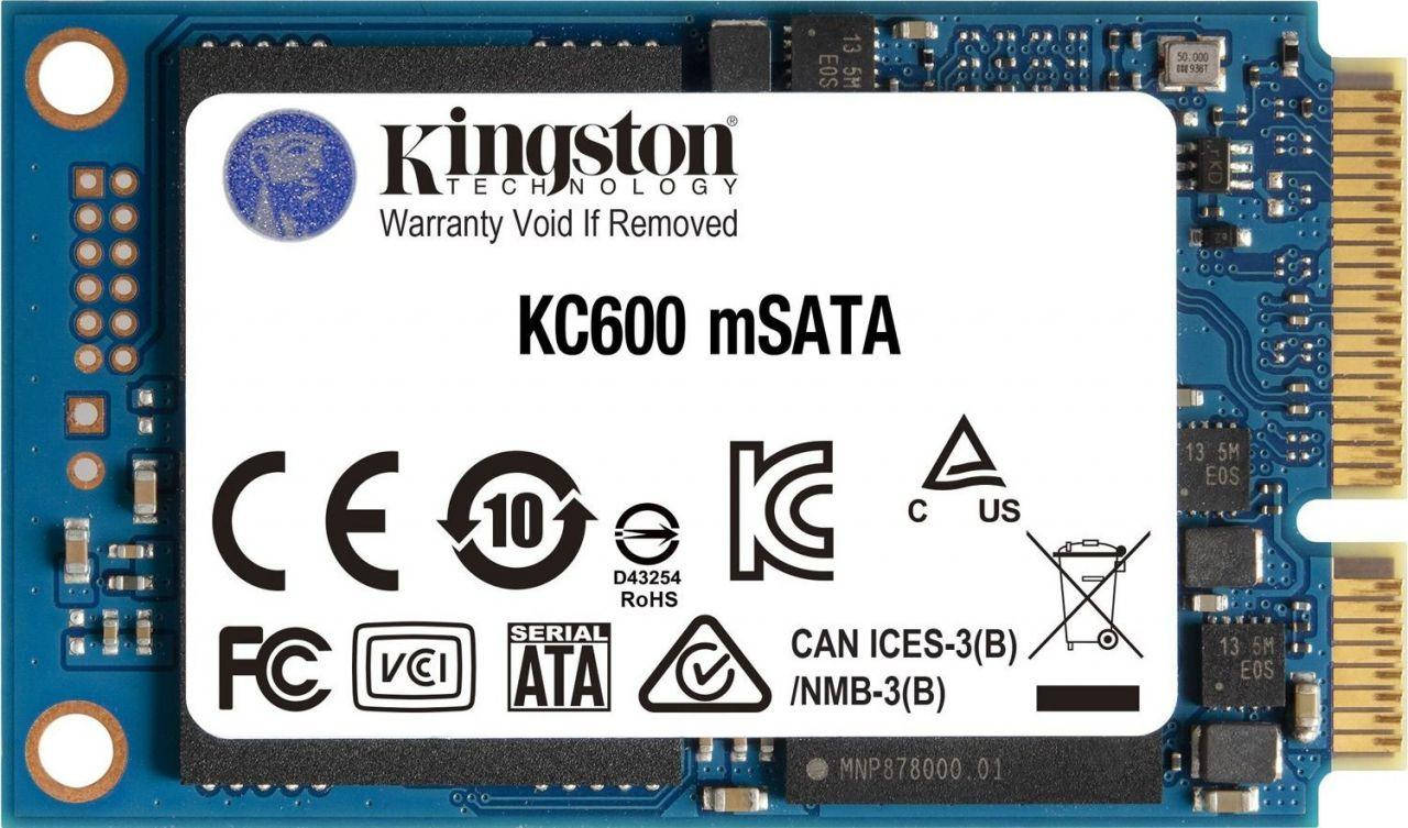 

SSD Накопитель Kingston KC600 256 GB mSATA (SKC600MS/256G)