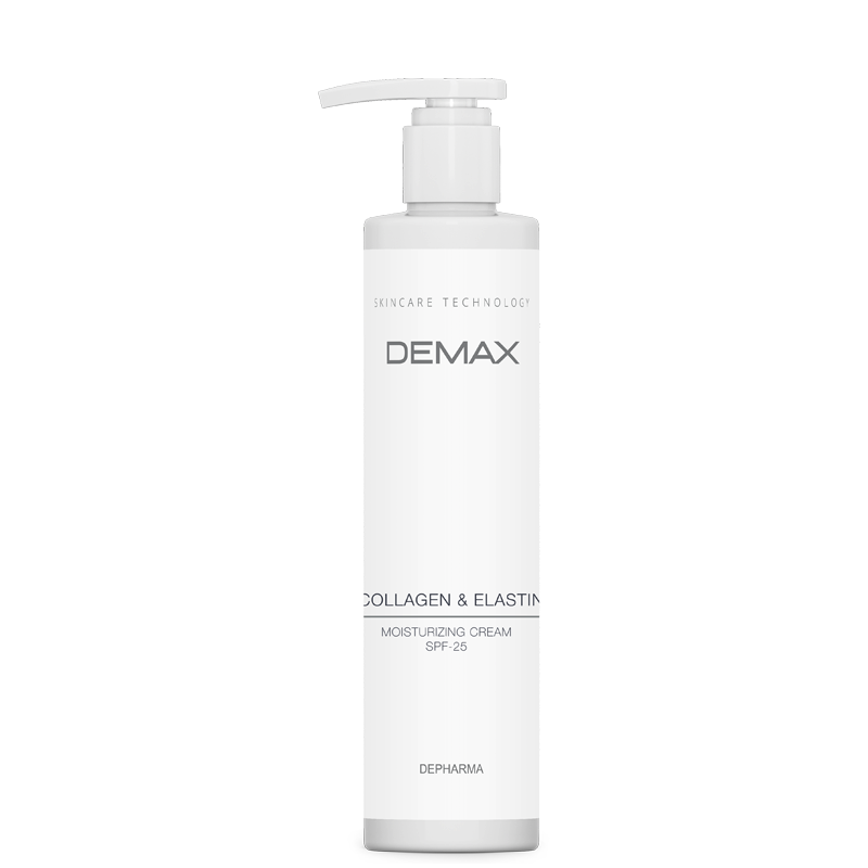 

Demax Увлажняющий дневной крем с коллагеном и эластином для зрелой кожи с SPF25 250 ml