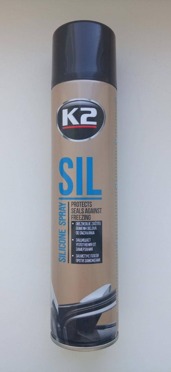 

Смазка силиконовая SIL Spray (300ml) К2 (Польша)