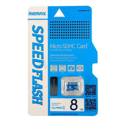 

Карта пам'яті Remax microSDHC Class 10 UHS-I, 8GB
