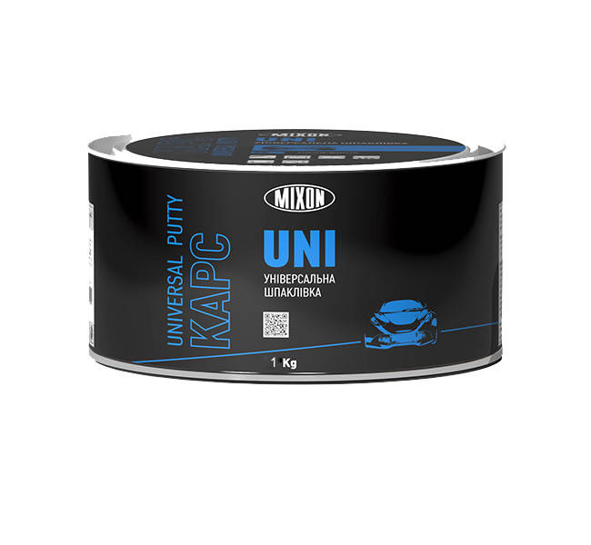 

Универсальная двухкомпонентная автомобильная шпатлевка MIXON КАРС UNI 1кг