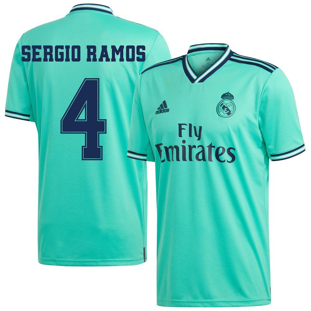 

Футбольная форма Реал Мадрид Серхио Рамос (Real Madrid Sergio Ramos) 2019-2020 Гостевая Бирюзовая S (на рост 160-170 cм)