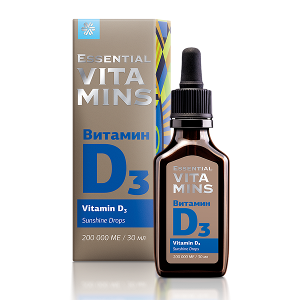 

Гипоаллергенный витамин D3 в экстрачистом МСТ-масле 30 мл/200 000 МЕ Сибирское здоровье