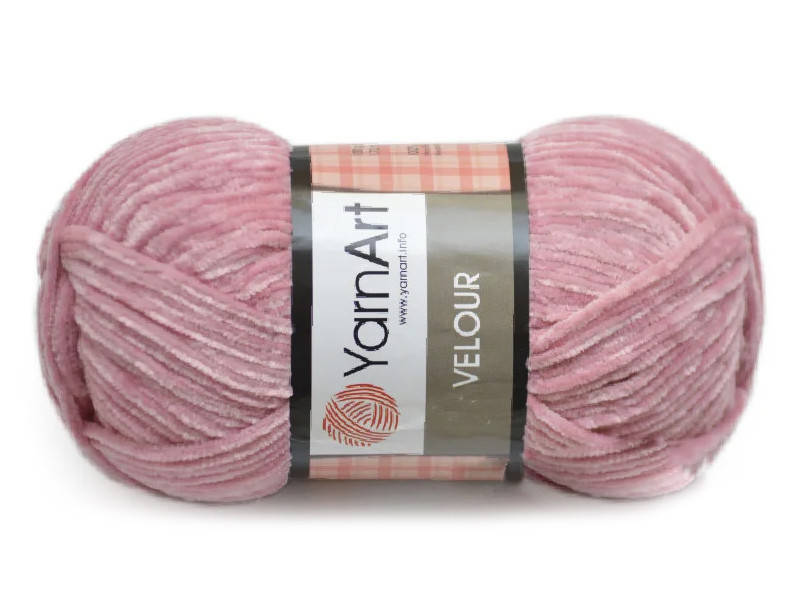

YarnArt Velour, Розовая пудра №862, Розовый